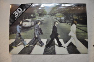 3D plakát Abbey Road The Beatles 999,-