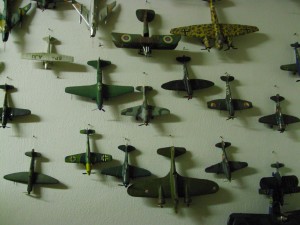 Velký výběr modelů starých letadel